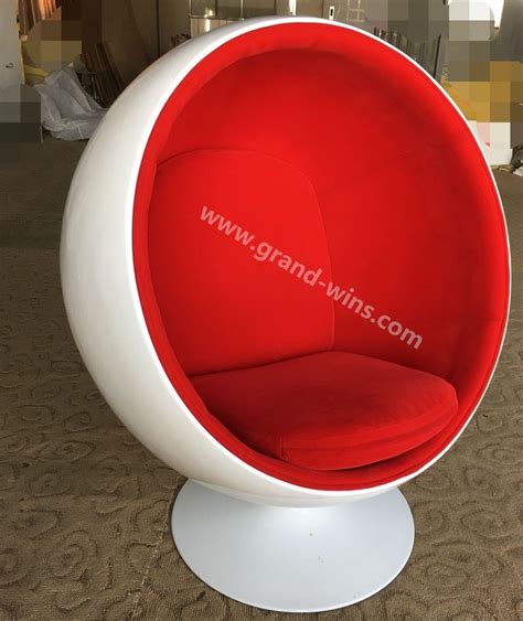 Wholesale Living Room Chair Modern Designer Chair Fiberglass Ball Chair