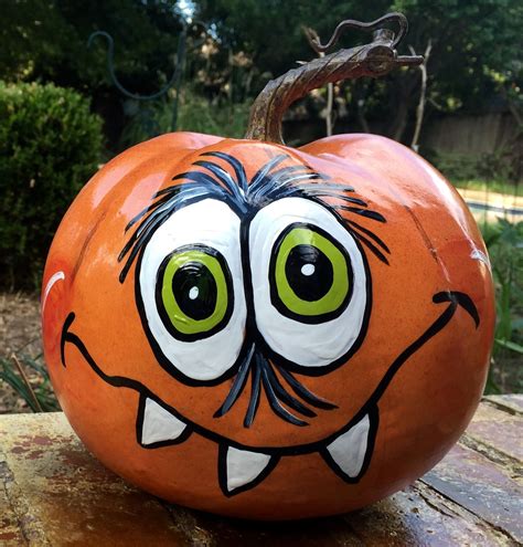 Incredible Painted Pumpkin Ideas With Low Cost Home Decorating Ideas