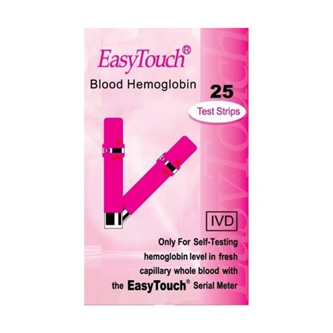 Jual Easytouch Strip Hemoglobin Isi Stik Cek HB Refill Test Strips Easy Touch Tes HB
