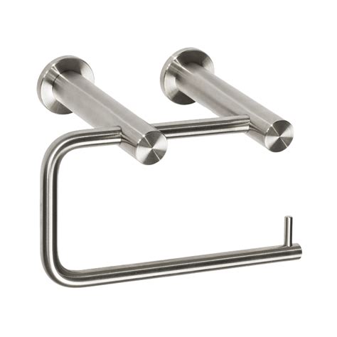 Stainless Steel Toilet Paper Holder Brushed
