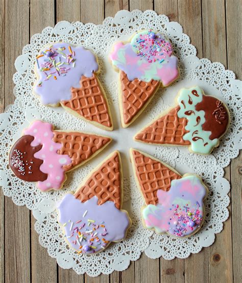 Ice Cream Cone Sugar Cookies Recipes Inspired By Mom