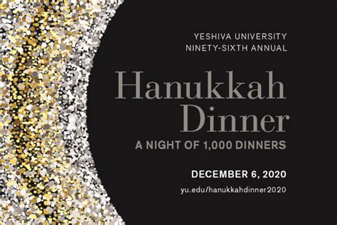 Yeshiva University Moves Online To Celebrate The 96th Annual Hanukkah Dinner