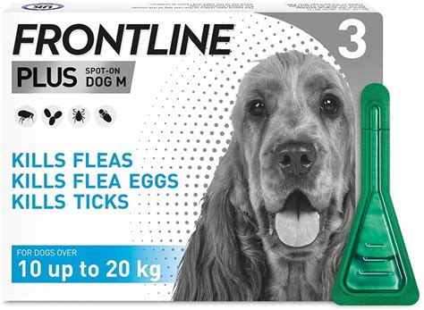 Frontline Plus Flea And Tick Treatment For Medium Dogs 10 20 Kg 3