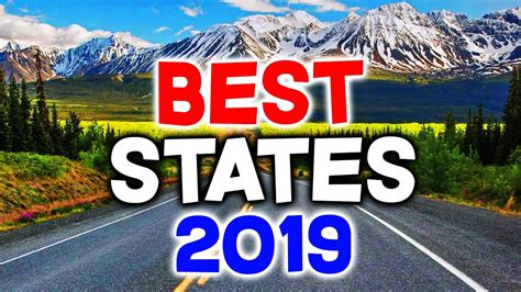 Top 10 Best States To Live In America For 2019