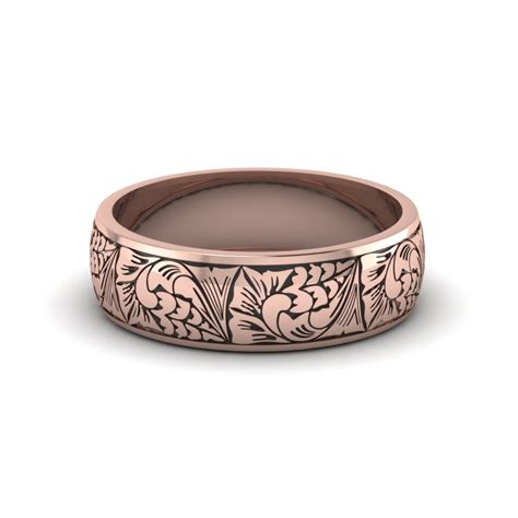 To keep your rose gold wedding ring clean, occasionally wash the ring in warm water with a small amount of to find beautiful rose gold wedding rings crafted with high quality workmanship that will be loved for a lifetime 'infinite love' 18k rose gold band with platinum and diamonds by gemvara. Unique and Affordable 14k Rose Gold Mens Wedding Band ...