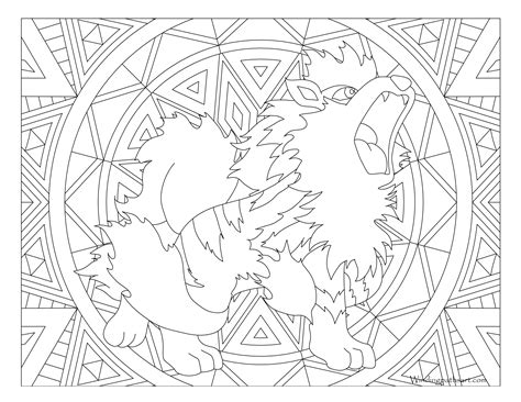 12 Printable Pokemon Coloring Pages For Adults  Color Pages