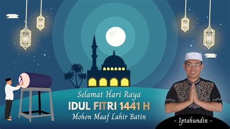 Kartu ucapan ulang tahun oleh canva. KUMPULAN TEMPLATE VIDEO UCAPAN SELAMAT IDUL FITRI 1441 ...