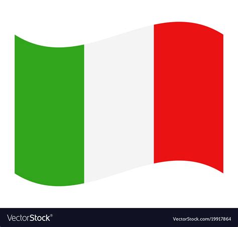 Italy Flag Royalty Free Vector Image Vectorstock