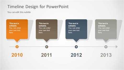 Timeline Milestones Powerpoint Design