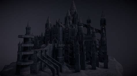 Anor Londo Dark Souls Inspired Diorama 3d Model By Sassohh 3ea0465 Sketchfab