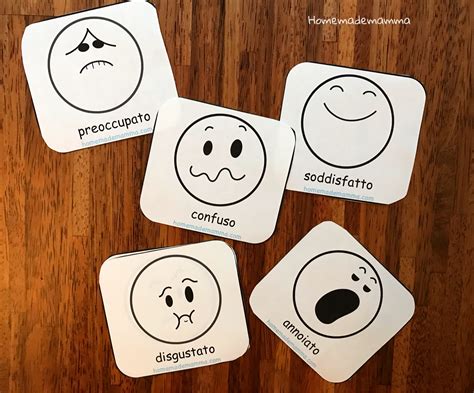 11 attività da stampare sulle emozioni