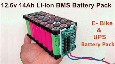 How To Make 126v 14ah Lithium Ion Battery Pack Diy 3s 18650 Li Ion