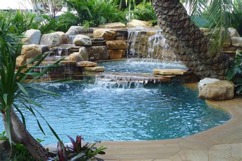 The latter is often the more difficult to build, but you can learn how to build it in a way that is not only simple but cheap. Diy Pool Waterfall Design Ideas Idea And Decorations Construction Kits Home Elements Style ...
