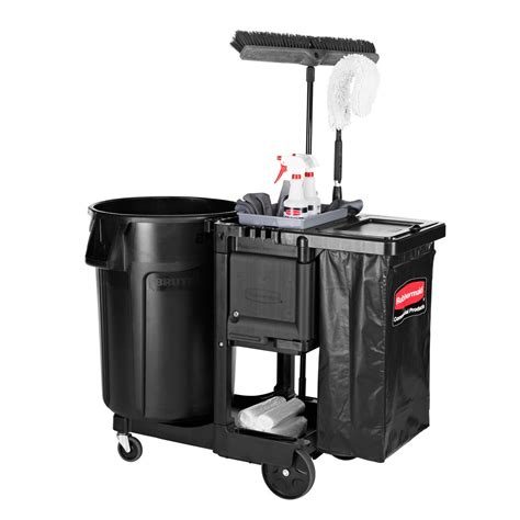 Rubbermaid Commercial Products Executive Series Janitor Cart Janitor
