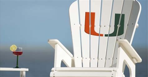 The official twitter account of university of miami hurricanes athletics. University of Miami Hurricanes Rocking Chair | Miami ...