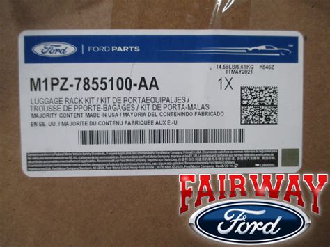 M1pz 7855100 Aa 2021 2022 Ford Bronco Sport Bronco Sport Ford Roof Rack