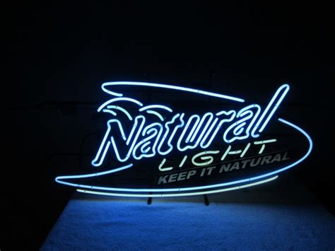 Natural Light Beer Neon Collectible Lighted Sign Discoverstuff