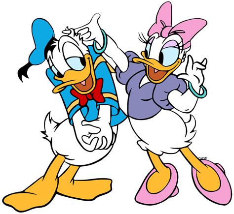 Donald Duck And Daisy Png