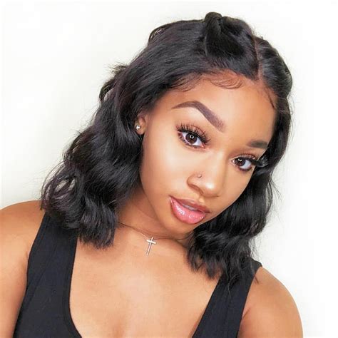 Middle part quick weave straight hair. Short Bob Sew In Middle Part - Hair Styles | Andrew