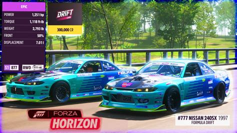 1200hp Formula Drift Nissan 240sx Forza Horizon 5 Youtube