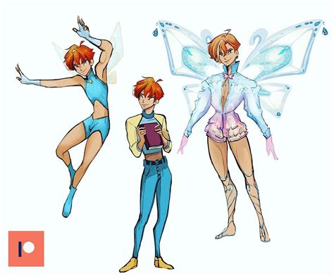 Character Inspiration Character Art Male Fairy Les Winx Bloom Winx