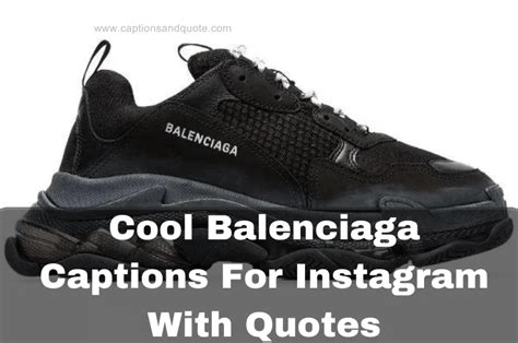 210 Cool Balenciaga Captions For Instagram With Quotes In 2024