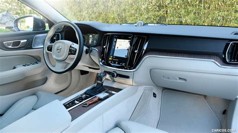 Almost all functions are controlled through the large central touchscreen (discussed below). 2019 Volvo V60 - Interior, Cockpit | HD Wallpaper #115