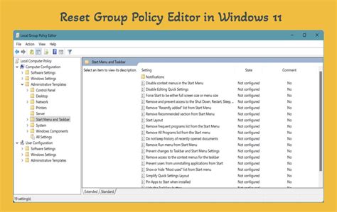 How To Reset Local Group Policy Editor Settings In Windows WebNots