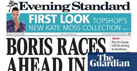 Media Role Axed In London Evening Standard Reshuffle Media The Guardian