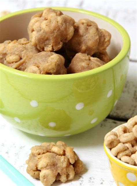 Learn how to make your own dog food and save hundreds of dollars. Homemade Peanut Butter Cheerio Dog Treats | Dog biscuit ...