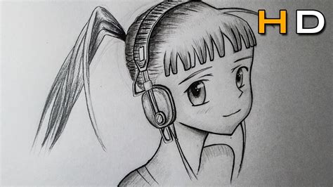 Anime Girl Face Drawing Easy How To Draw Anime Girl Face
