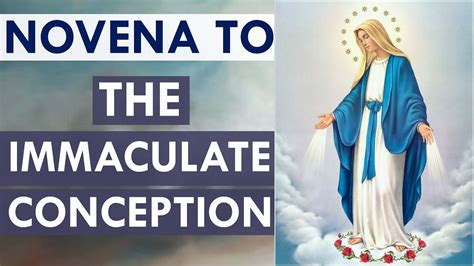 Novena To The Immaculate Conception Youtube