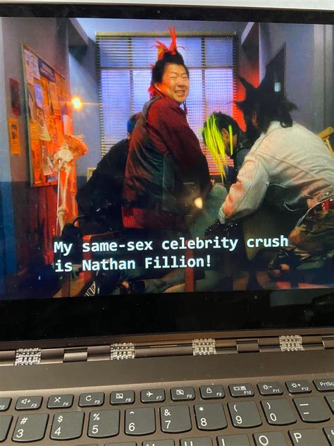 in community s5 e5 ken jeong s character says his same sex celebrity crush is nathan fillion in