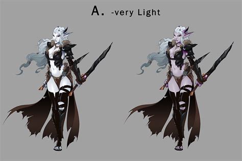 Which Skin Tone Do You Find Most Appealing For The Dark Elves Images