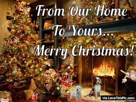 From Our Home To Yours... Merry Christmas Pictures, Photos ... Find images of merry christmas.