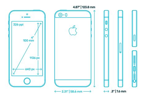 Apple Iphone Se 9th Gen Dimensions And Drawings