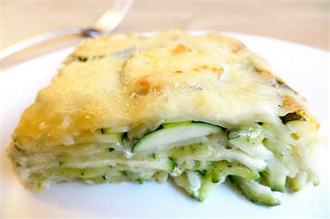 Gratin de ravioles aux courgettes sans précuisson