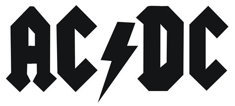 Acdc Logo Band Logo Design Rock Band Logos Acdc Logo