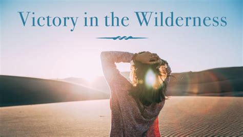Victory In The Wilderness Faithlife Sermons