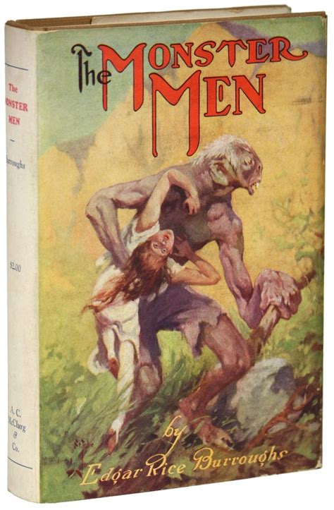 The Monster Men Edgar Rice Burroughs First Edition