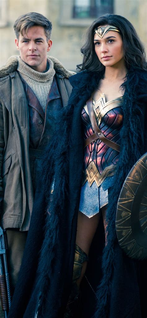 Chris Pine And Gal Gadot In Wonder Woman In X Resolution Wonder Woman Movie Wonder