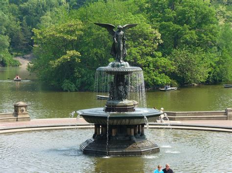 New York Bethesda Fountain Central Park Fountain