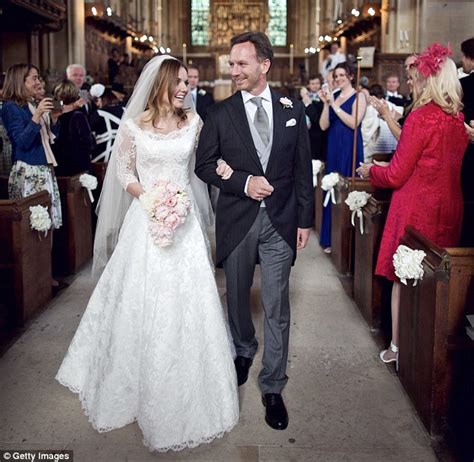 Myleene Klass Meets Up With Amanda Holden At Geri Halliwells Wedding Daily Mail Online