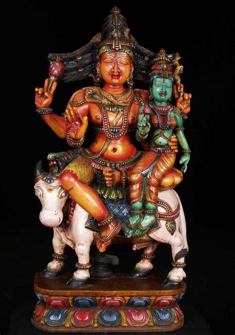 View The Wooden Shiva And Shakti Statue 36 Hindu Statues Shiva Shakti Shiva