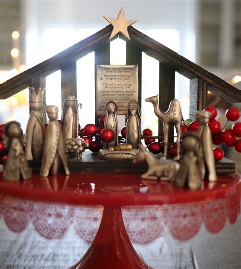 How To Display Your Christmas Nativity Scene Lisa Leonard Designs Blog