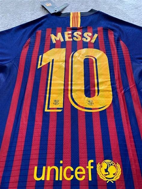 Lionel Messi Barcelona Fc Soccer Team New Mens Home Champions League