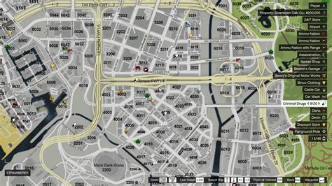 Gta V Map With Street Names Maps Location Catalog Online