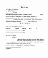 Photos of Florida Quit Claim Deed Form Template