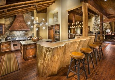 Corrugated metal kitchen islands images pinterest lsfcu net. Tree Stump Interior Projects That Will Leave You Speechless