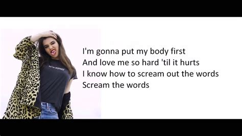 Lyricfind's premium reporting infrastructure tracks and reports lyric usage, ensuring that royalties are properly paid to publishers and rights holders in the territory of use. Hailee Steinfeld - Love Myself (lyrics) - YouTube